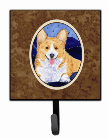Corgi 1 Starry Night Artwork Leash or Key Holder