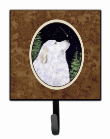 Great Pyrenees 2 Starry Night Artwork Leash or Key Holder