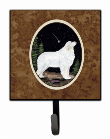 Great Pyrenees 3 Starry Night Artwork Leash or Key Holder
