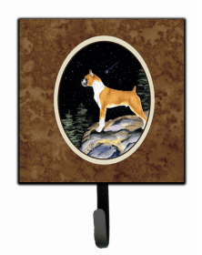 Boxer Starry Night Artwork Leash or Key Holder