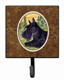 Scottish Terrier 1 Starry Night Artwork Leash or Key Holder