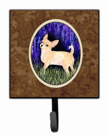 Chihuahua 2 Starry Night Artwork Leash or Key Holder