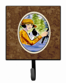 Boston Terrier 3 Artwork Leash or Key Holder