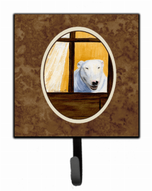 Bull Terrier 1 Artwork Leash or Key Holder