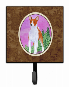 Basenji 3 Artwork Leash or Key Holder