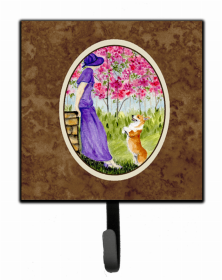 Corgi 3 Artwork Leash or Key Holder
