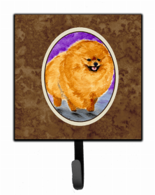 Pomeranian 3 Artwork Leash or Key Holder