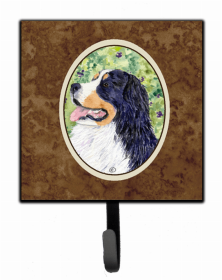 Bernese Mountain Dog 8 Artwork Leash or Key Holder