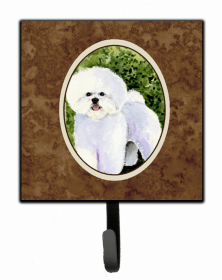 Bichon Frise 1 Style #2 Artwork Leash or Key Holder