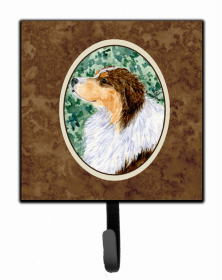 Australian Shepherd 11 Artwork Leash or Key Holder