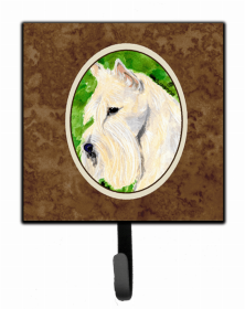 Scottish Terrier 5 Artwork Leash or Key Holder