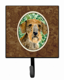 Dachshund 1 Artwork Leash or Key Holder