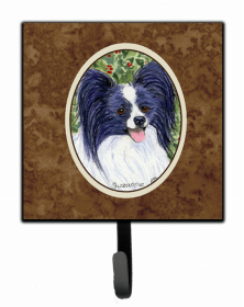 Papillon 4 Artwork Leash or Key Holder