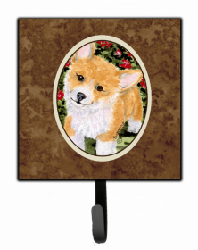 Corgi 5 Artwork Leash or Key Holder