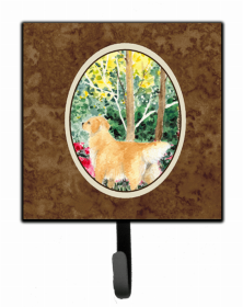 Golden retriever 18 Artwork Leash or Key Holder
