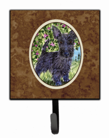 Scottish Terrier 7 Artwork Leash or Key Holder