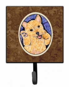 Norwich Terrier 9 Artwork Leash or Key Holder