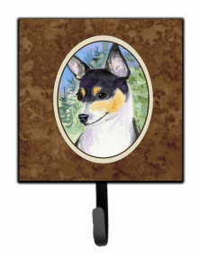 Rat Terrier 1 Artwork Leash or Key Holder