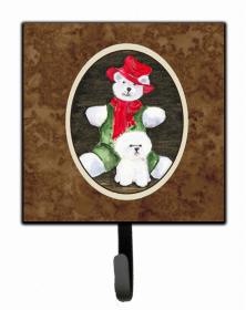 Bichon Frise 52 Artwork Leash or Key Holder
