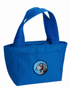 Flat Coated Retriever Blue Lunch Bag
