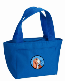 Basset Hound 3 Blue Lunch Bag