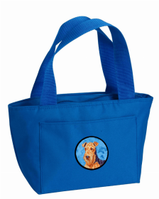 Airedale Blue Lunch Bag