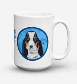 Basset Hound #3 Coffee Mug 15 oz