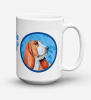 Basset Hound #11 Coffee Mug 15 oz