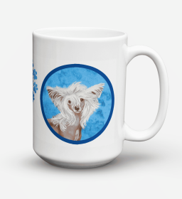 Chinese Crested #1 Coffee Mug 15 oz