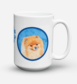 Pomeranian #1 Coffee Mug 15 oz