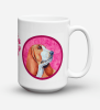 Basset Hound #21 Coffee Mug 15 oz