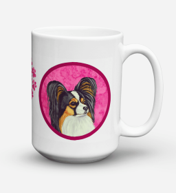 Papillon #21 Coffee Mug 15 oz