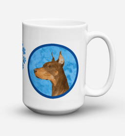 Doberman #1 Coffee Mug 15 oz
