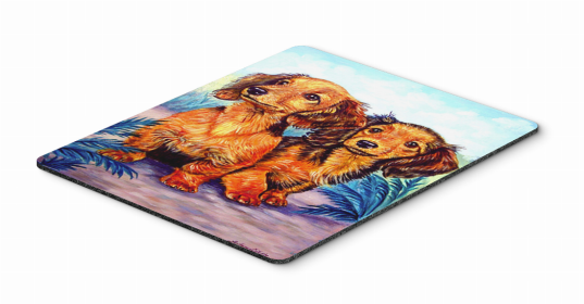 Dachshund 1 Art Hot Pad or Trivet