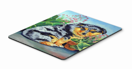 Australian Shepherd 1 Art Hot Pad or Trivet