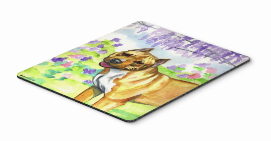 Pit Bull Terrier Art Hot Pad or Trivet