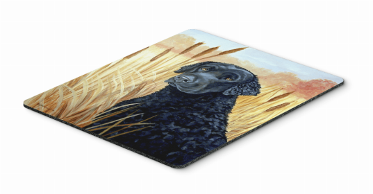 Curly Coated Retriever Art Hot Pad or Trivet
