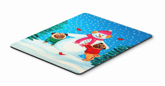 Pug 5 Art Hot Pad or Trivet