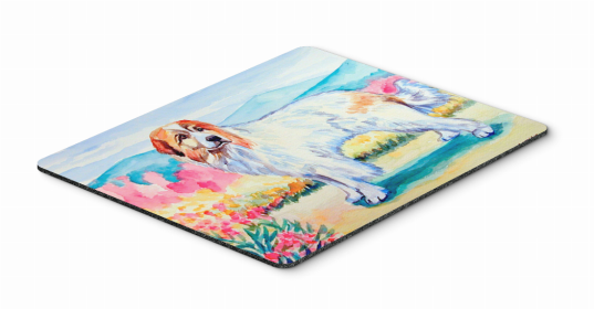 Great Pyrenees Art Hot Pad or Trivet