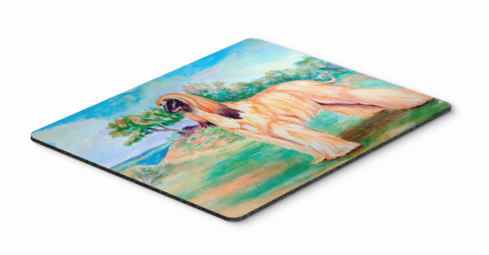 Afghan Hound Art Hot Pad or Trivet