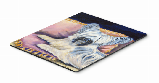 Skye Terrier Art Hot Pad or Trivet