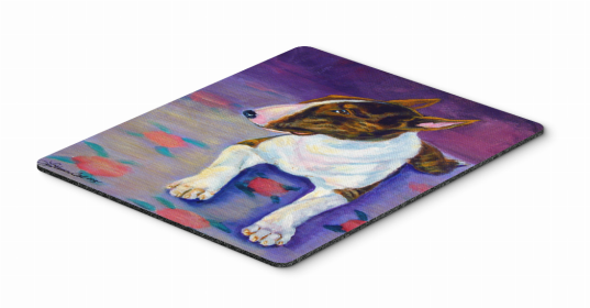 Bull Terrier 1 Artwork Mouse Pad