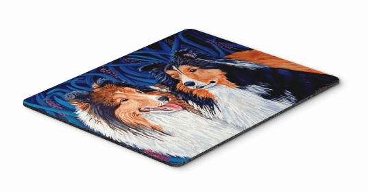 Sheltie Artwork Mouse Pad