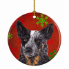Australian Cattle Dog #2 Christmas Snowflakes Ornament