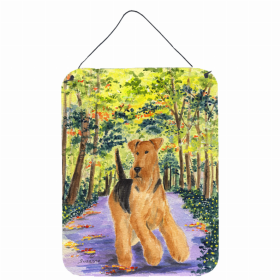Airedale Terrier Art Wall or Door Hanging Prints