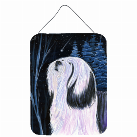 Tibetan Terrier Art Wall or Door Hanging Prints