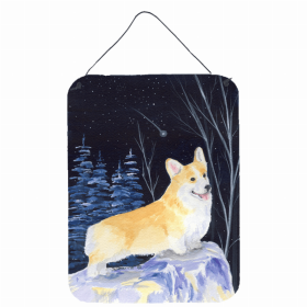Corgi Starry Night Art Wall or Door Hanging Prints