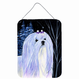 Maltese Starry Night Art Wall or Door Hanging Prints