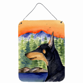 Manchester Terrier 2 Art Wall or Door Hanging Prints