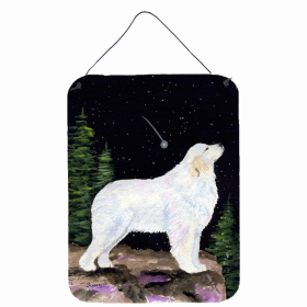 Great Pyrenees 3 Starry Night Art Wall or Door Hanging Prints